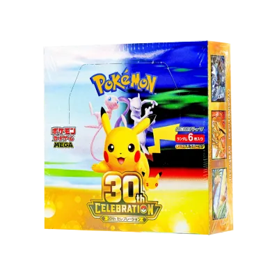 ポケモンカードゲームMEGA 拡張パック「30th CELEBRATION」ボックス