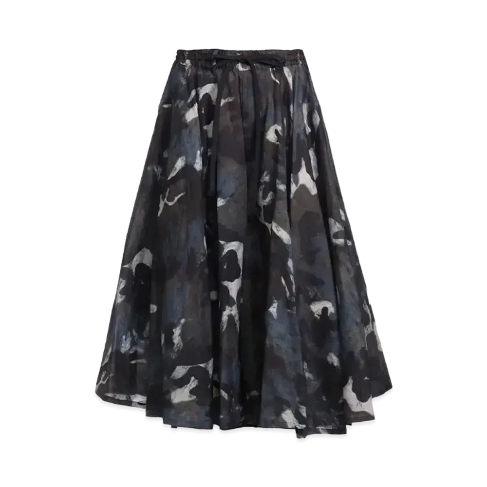 Ground Y Camouflage Pattern Viyella Circle Pants "Blue"