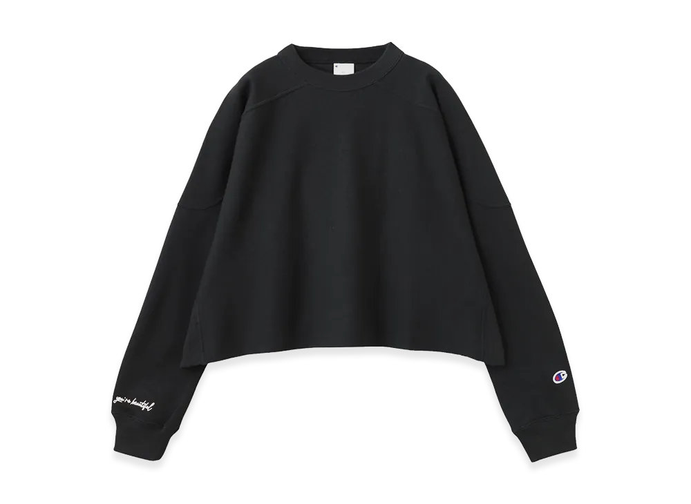 RHC Ron Herman x Champion Women's French Terry Sweat Pullover "Black"