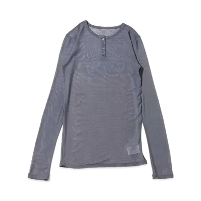atmos pink Message See-Through Tops "Navy"