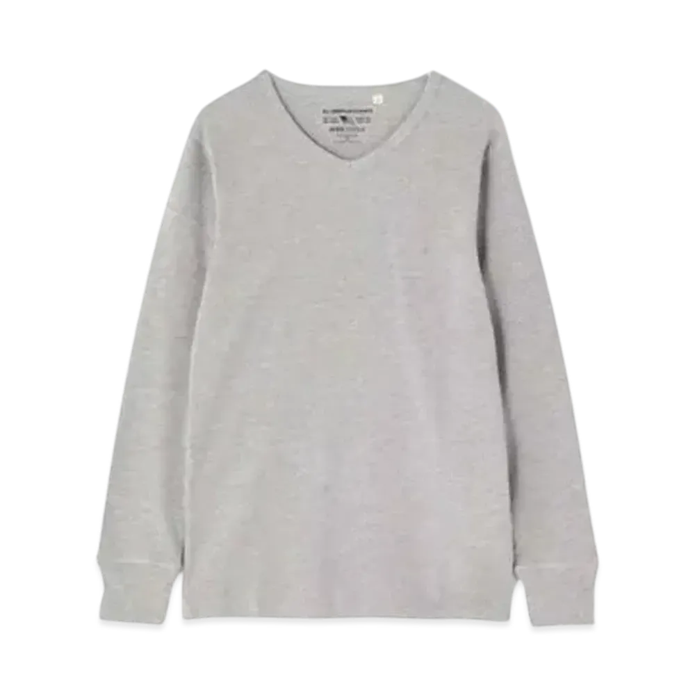 AVIREX Daily Wear Thermal L/S T-Shirt "Grey V"