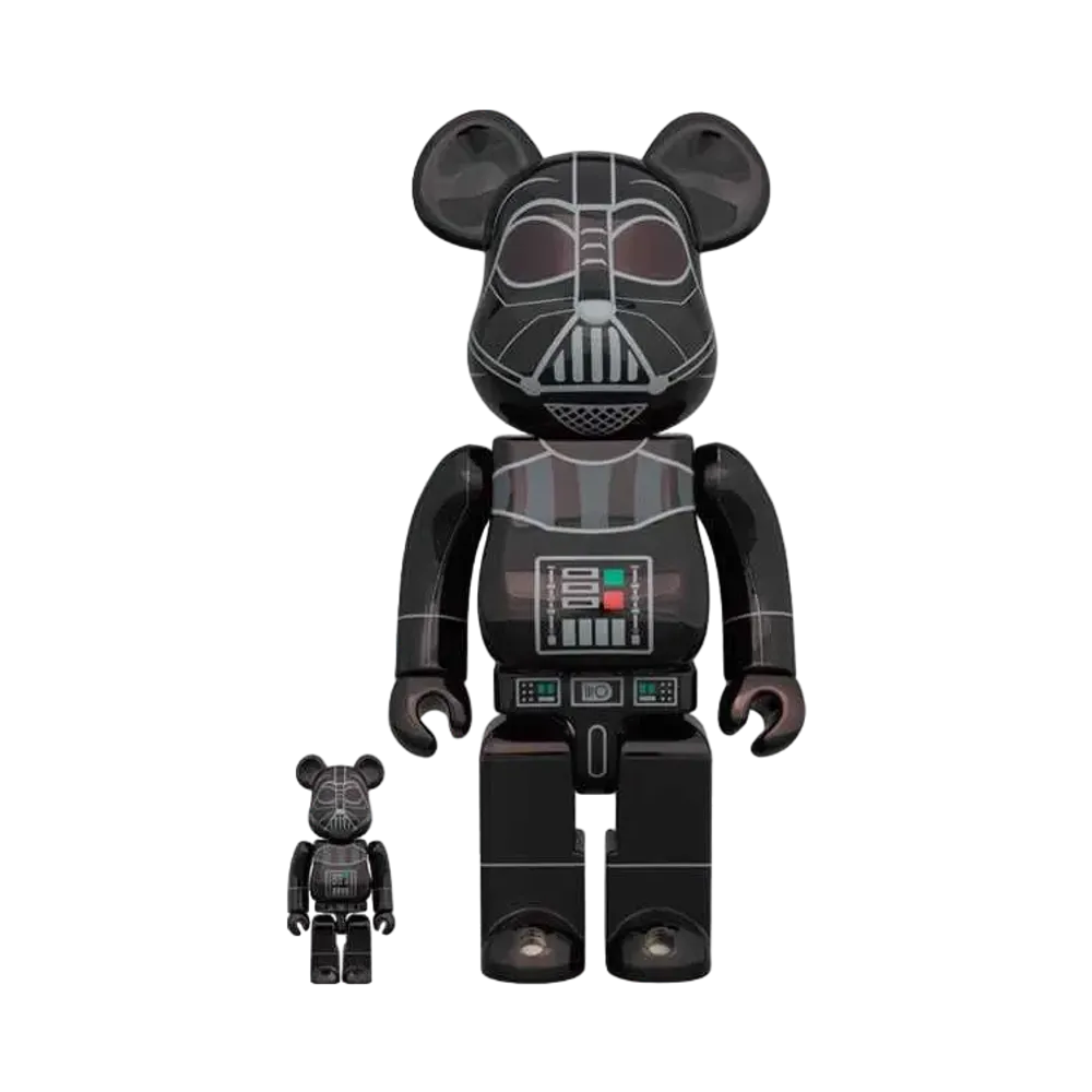 Bearbrick DARTH VADER (Rogue One Ver.) Chrome Ver.100% & 400%