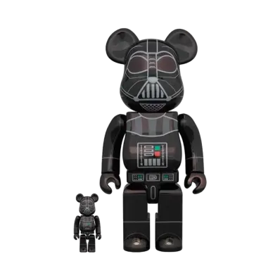Bearbrick DARTH VADER (Rogue One Ver.) Chrome Ver.100% & 400%
