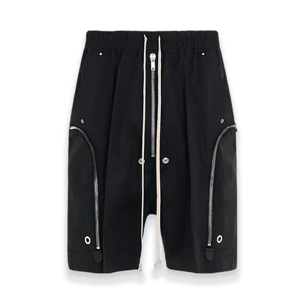 Rick Owens Bauhaus Bela Woven Shorts "Black"
