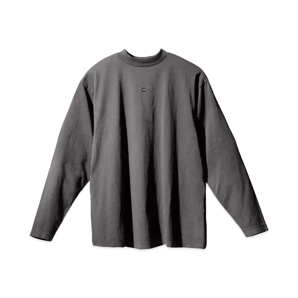 YEEZY GAP Logo Longsleeve Tee "Dark Grey"