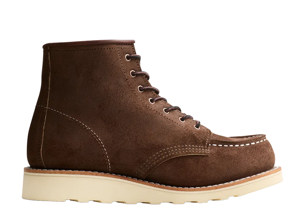 RED WING Women's 6-inch Classic Moc "Chocolate"