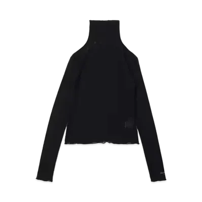 atmos pink x Girls See-Through Tops "Black"