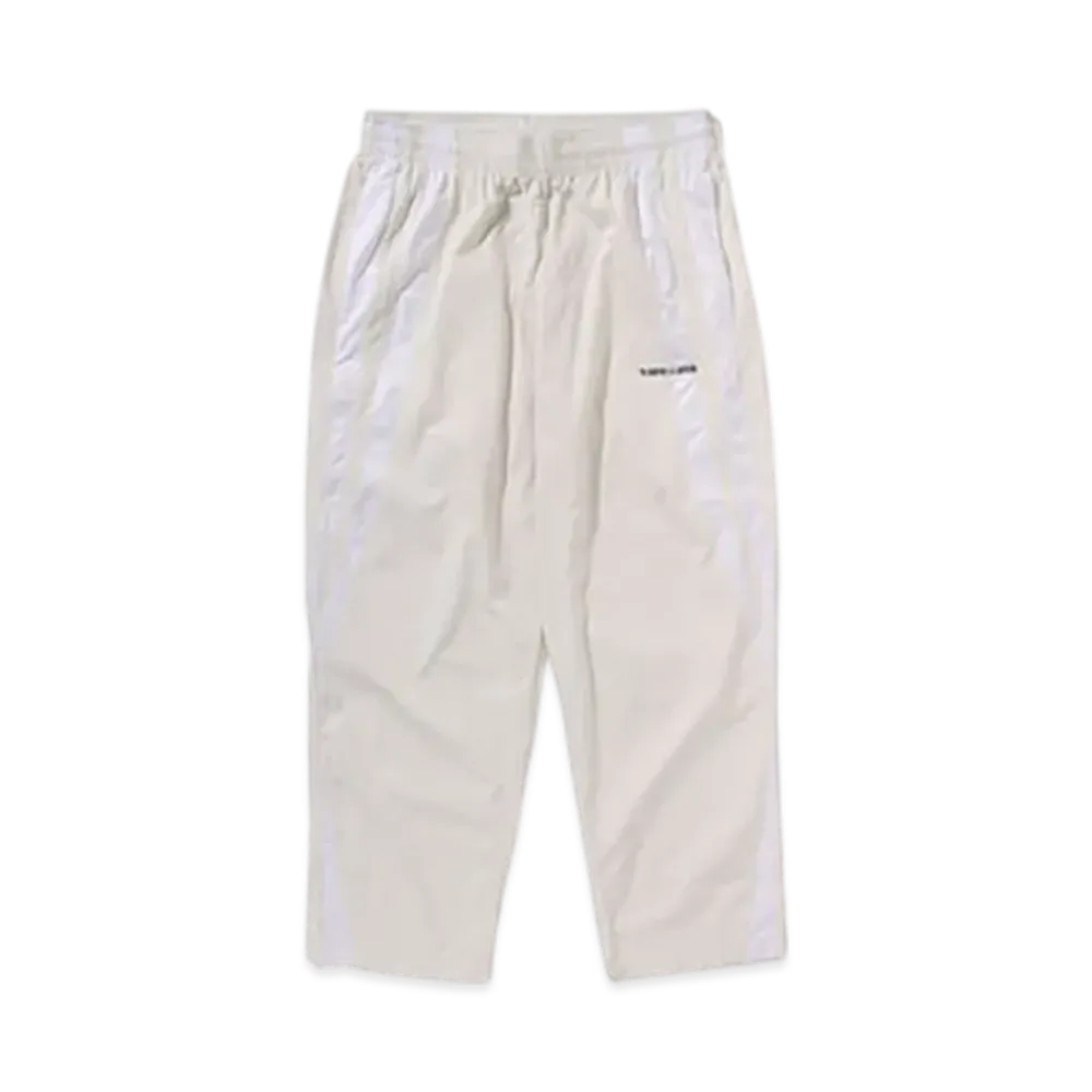 A BATHING APE Line Camo Metal Logo Relaxed Fit Track Pants "Ivory"