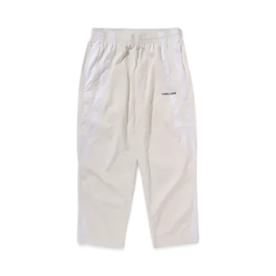 A BATHING APE Line Camo Metal Logo Relaxed Fit Track Pants "Ivory"