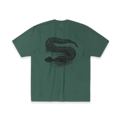 Stussy Serpent Tee Pigment Dyed "Pine"