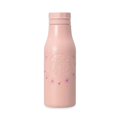 STARBUCKS SAKURA 2026 Stainless Logo Bottle Matte 473ml "Pink"