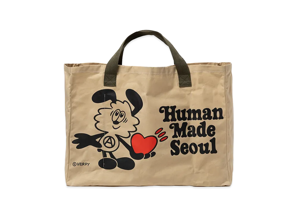HUMAN MADE x VERDY Decoy Tote "Brown"