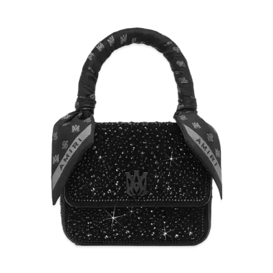 AMIRI Crystal Micro MA Bag "Black"