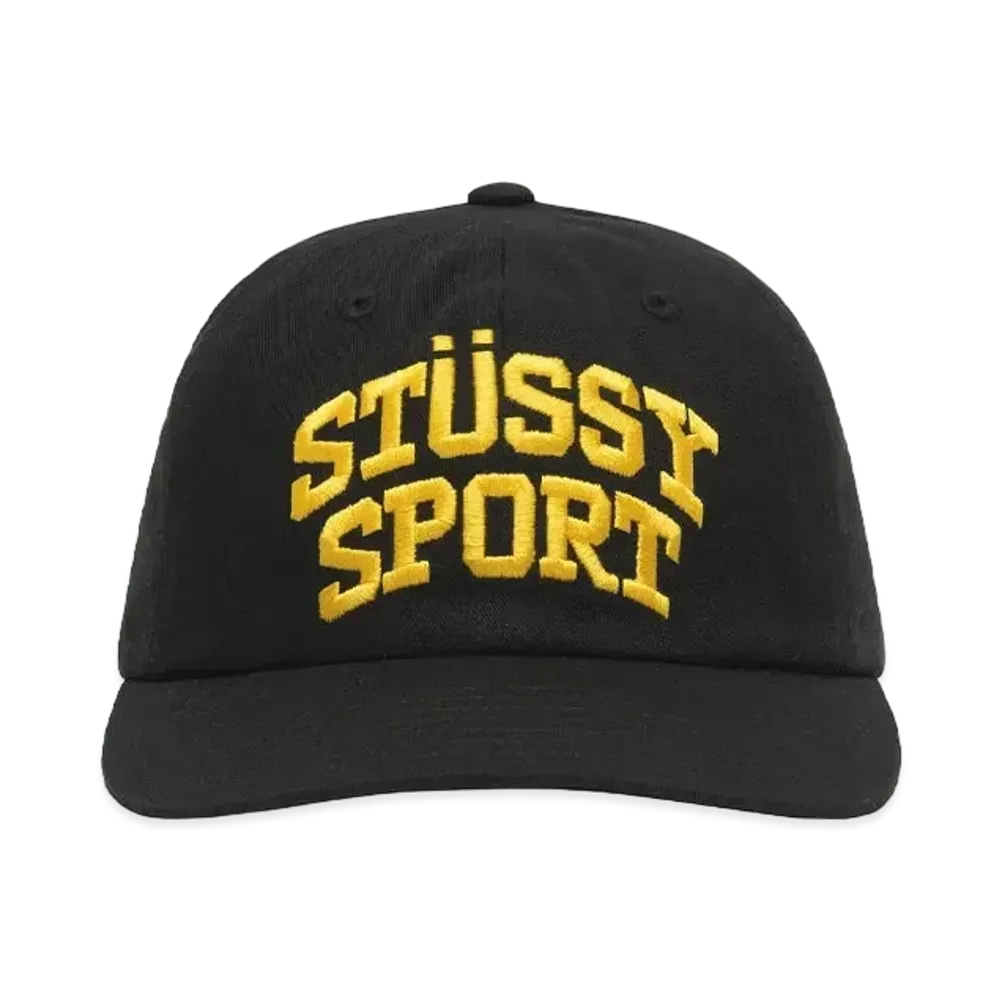 Stussy Mid-Depth Sport Snapback "Anthracite"