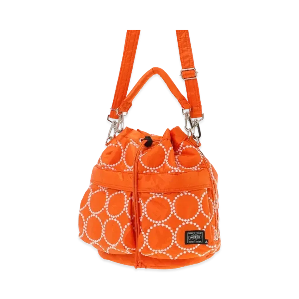 PORTER x mina perhonen Tambourine 2Way Tool Bag "Orange"