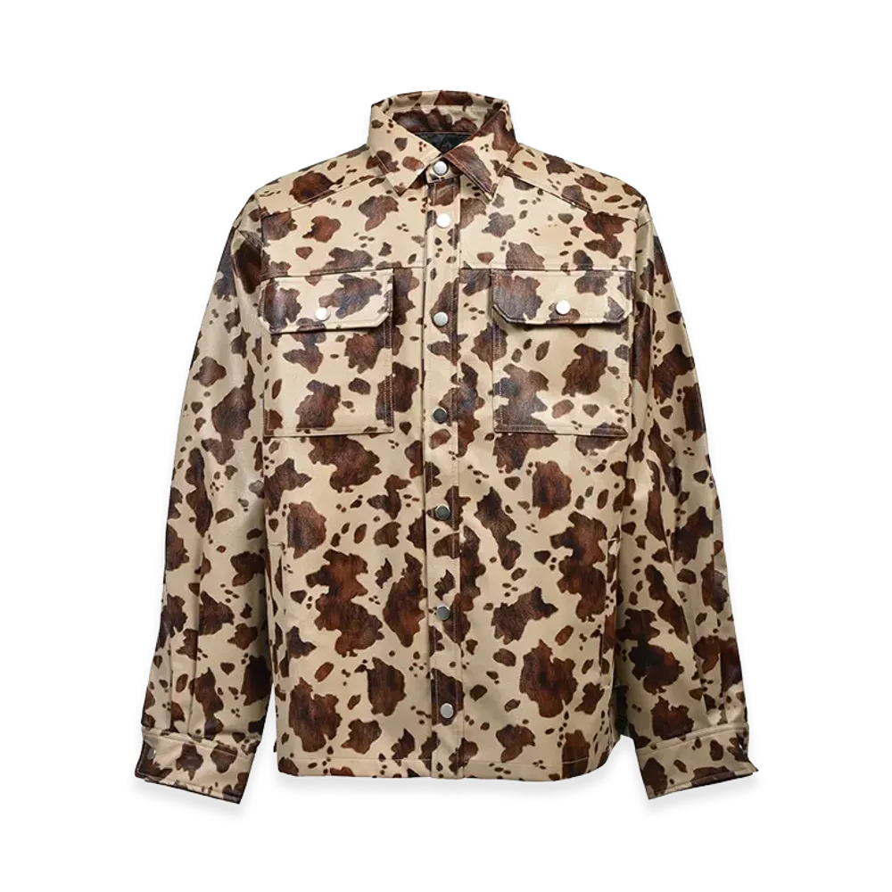 BREATH Faux Leather Horse Shirt "Horse"