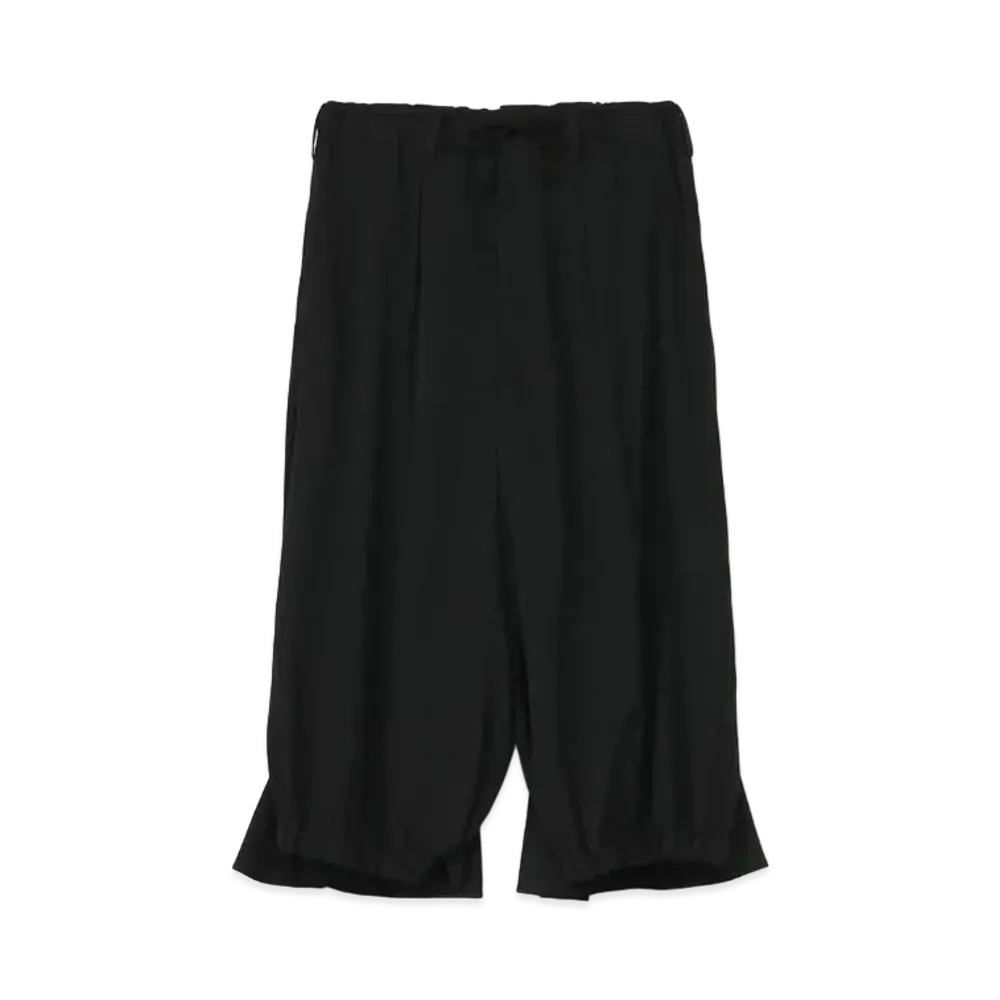 Yohji Yamamoto Pour Homme REGULATION W/GABARDINE CROW PANTS "Black"