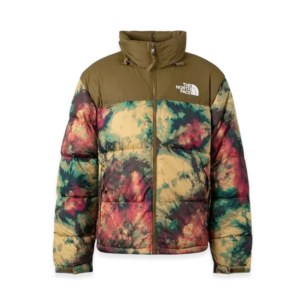 The North Face Printed 1996 Retro Nuptse Jacket "Dusty Olive"