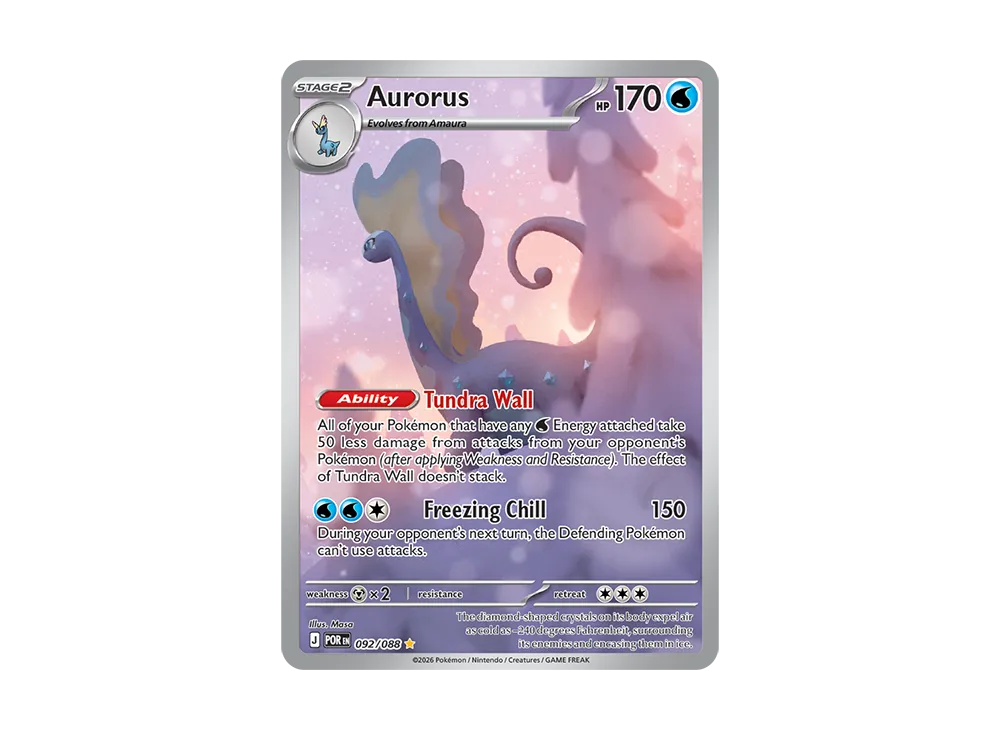Aurorus IR [POR EN 092/088][EN](Mega Evolution "Perfect Order Booster  Display Box") | SNKRDUNK