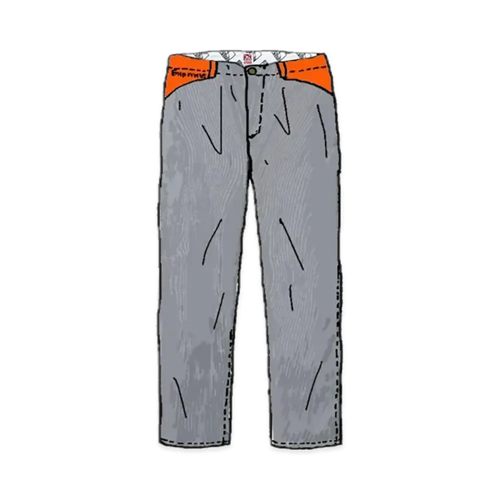 Supreme x Ben Davis Work Pant "Orange"