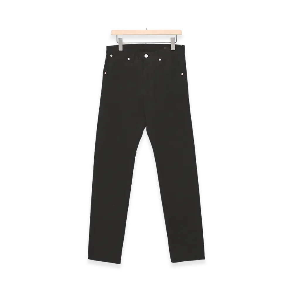 COMOLI Moleskin 5-Pocket Pants "Black"