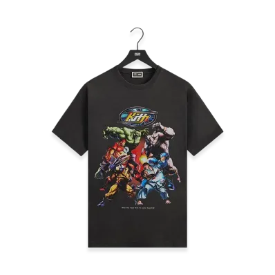 Kith x Marvel vs. Capcom Final Fight Vintage Tee "Black"