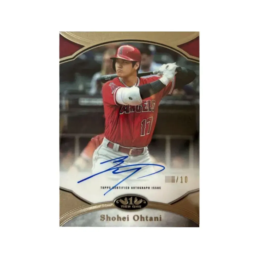 大谷翔平 直筆サイン入り [/10 PPA-SO](2020 トップス ティアワン)