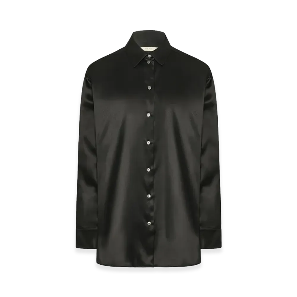 The Row Women's Sisilia Silk Shirt "Black"
