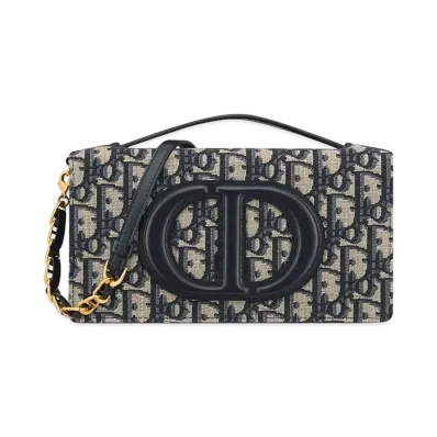 Dior CD Signature Mini Bag "Blue"