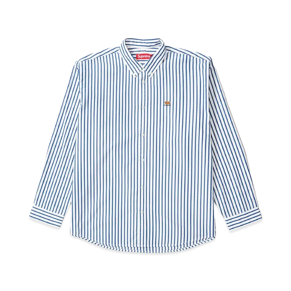 Supreme Stripe Shirt "White"