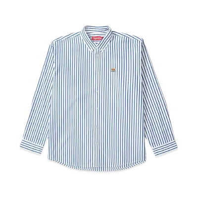 Supreme Stripe Shirt "White"