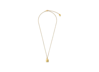 HYKE x END CUSTOM JEWELLERS Women's Good Luck Bell Necklace "Gold"
