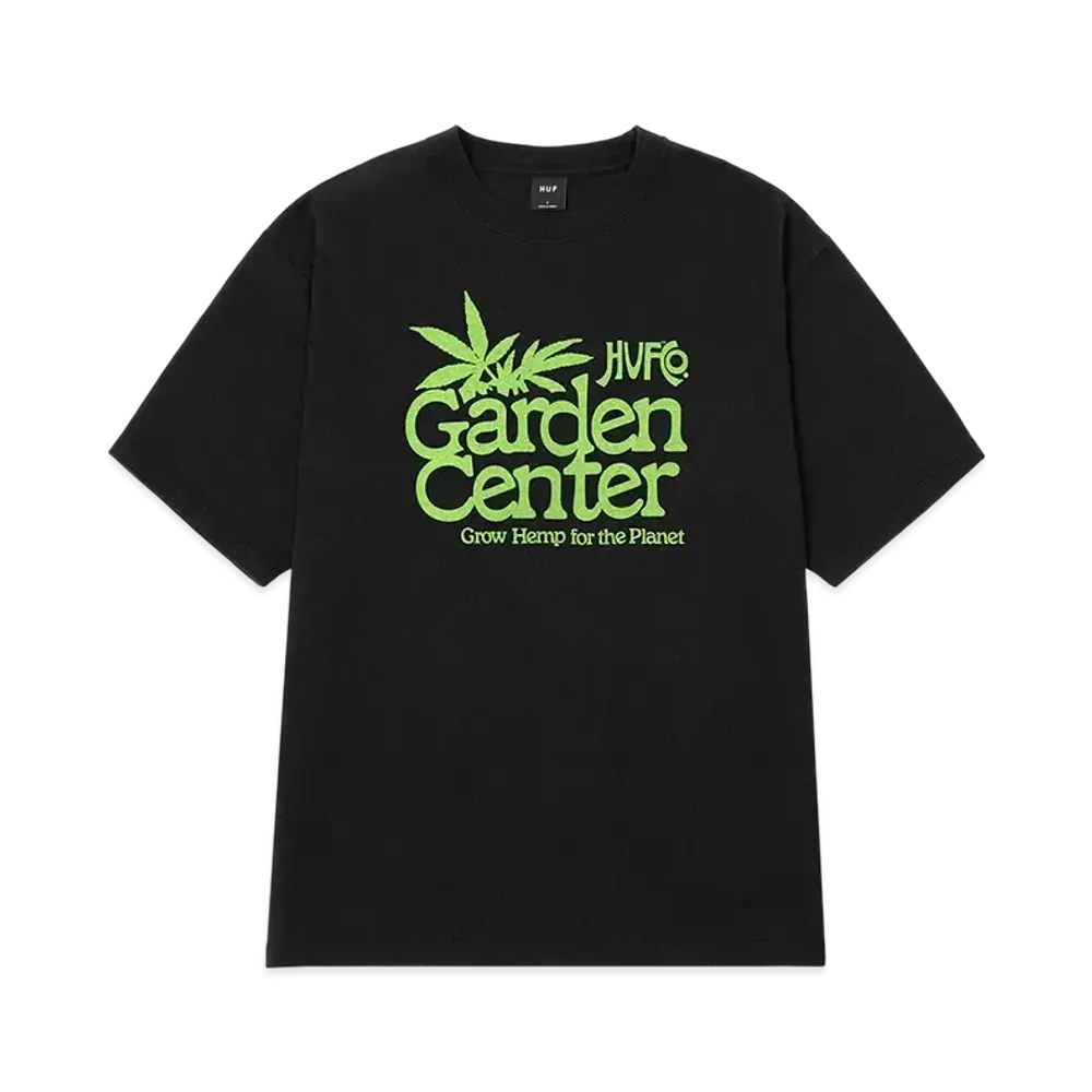 HUF Garden Center Tee "Black"