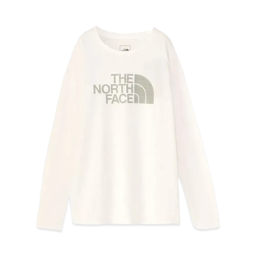 The North Face Long Sleeve GTD Logo Crew "White"