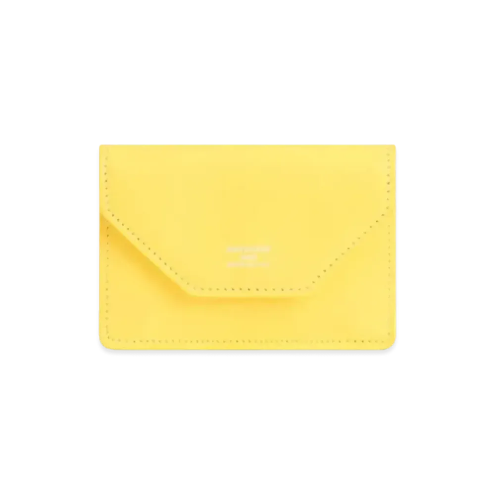 BALENCIAGA Envelope Mini Wallet Smooth Calfskin "Yellow"