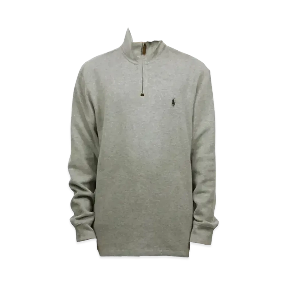 Polo Ralph Lauren Half-Zip Cotton Fleece "Grey"
