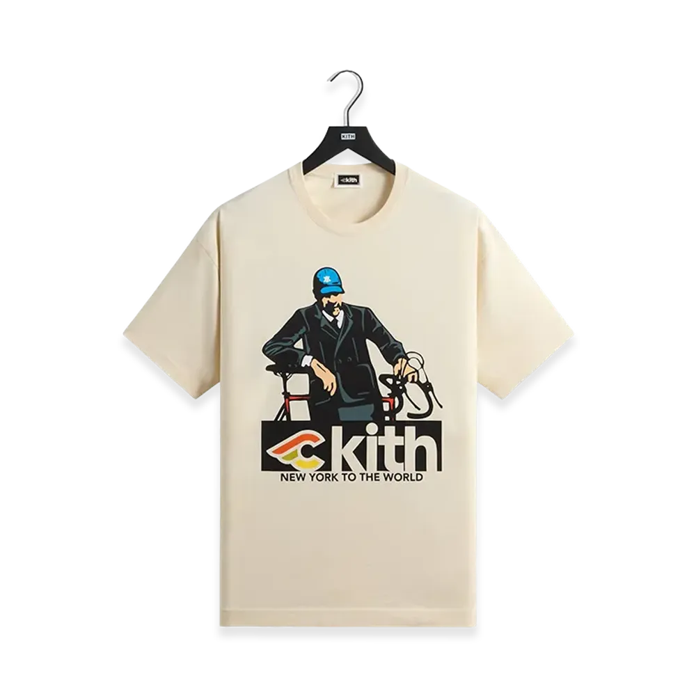 Kith x Cinelli Italo Lupi Tee "Sandrift"