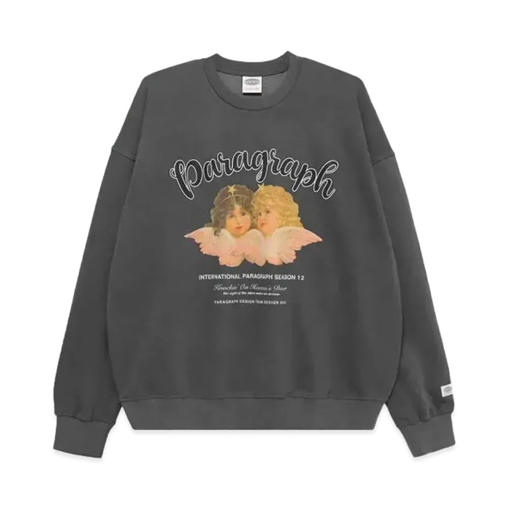 Paragraph Twin Angel Crew "Charcoal"