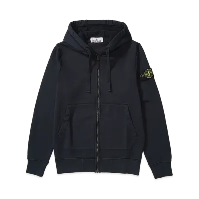 Stone Island Organic Cotton Hoodie "Blue"