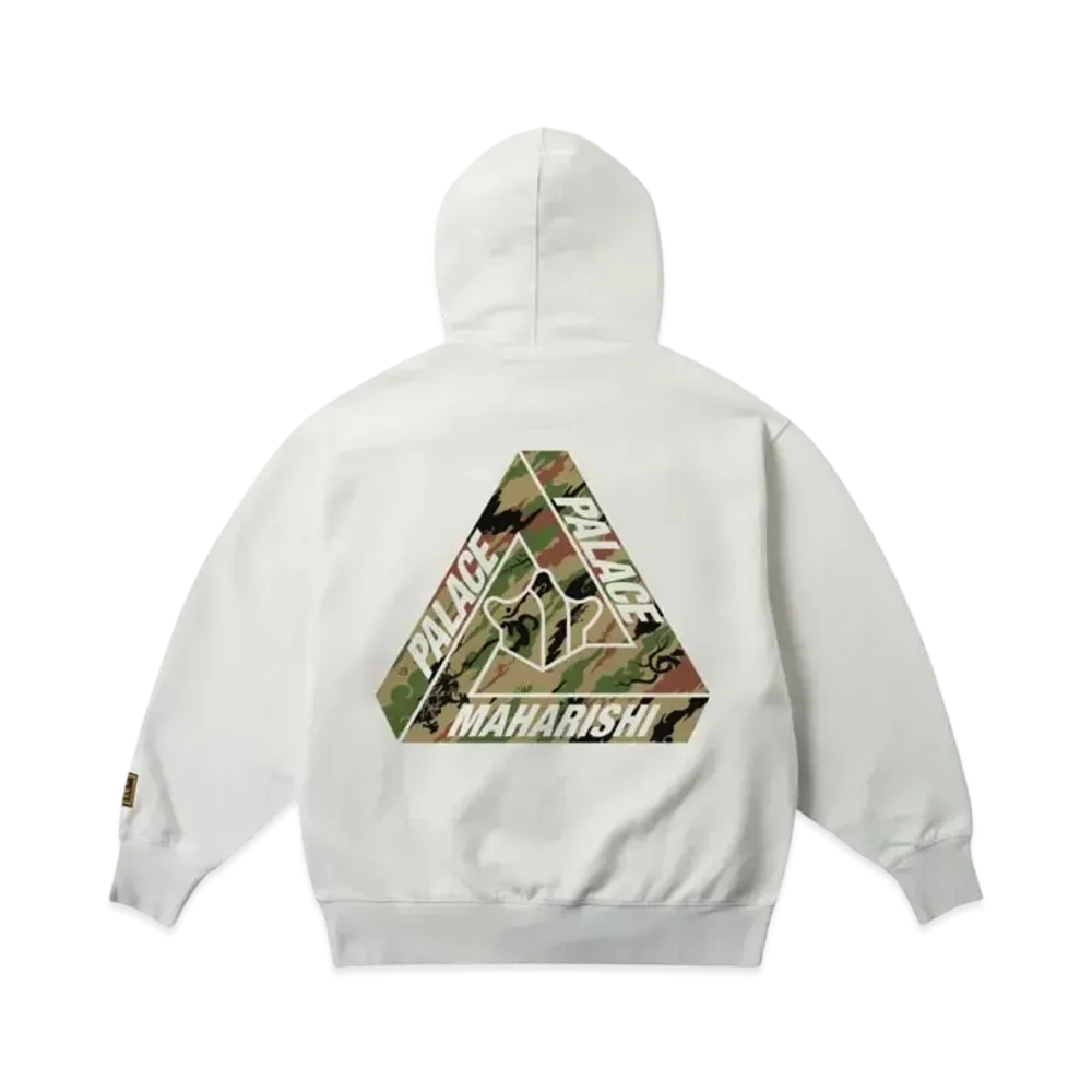 PALACE x MAHARISHI Tri Bonsai Dpm Hoodie "Stone"