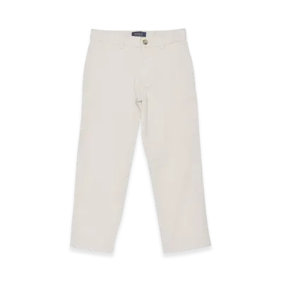 Polo Ralph Lauren Straight Fit Flex Abrasion Twill Pants Kids "Basic Sand"