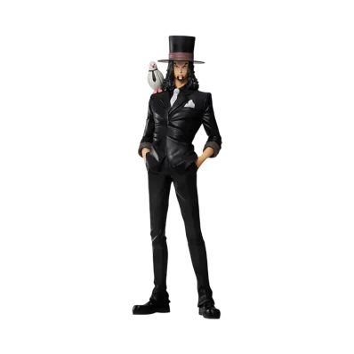 BANDAI "Ichiban Kuji" -One Piece The Greatest Battle ~To the Great Route~- D Prize Rob Lucci MASTERLISE EXPIECE