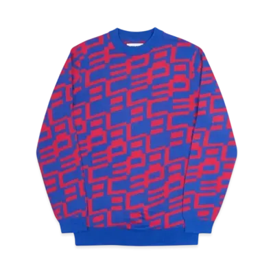 PALACE Geo Knit "Blue Pink"
