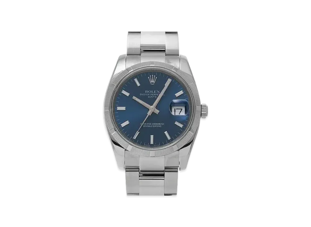 ROLEX Oyster Perpetual Date "Blue/Stainless Steel"