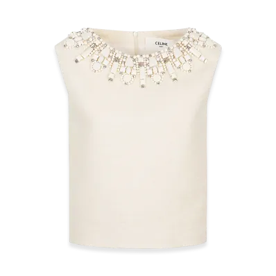 CELINE Women's Capsule Top "Beige"