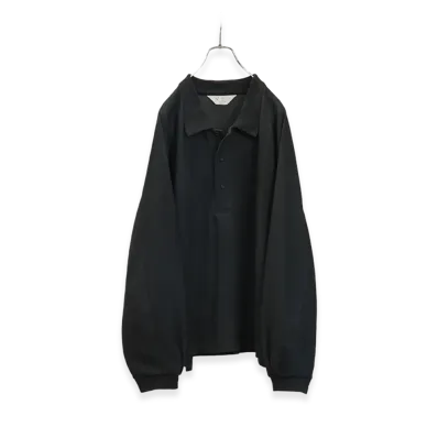 ANCELLM L/S Polo "Navy"