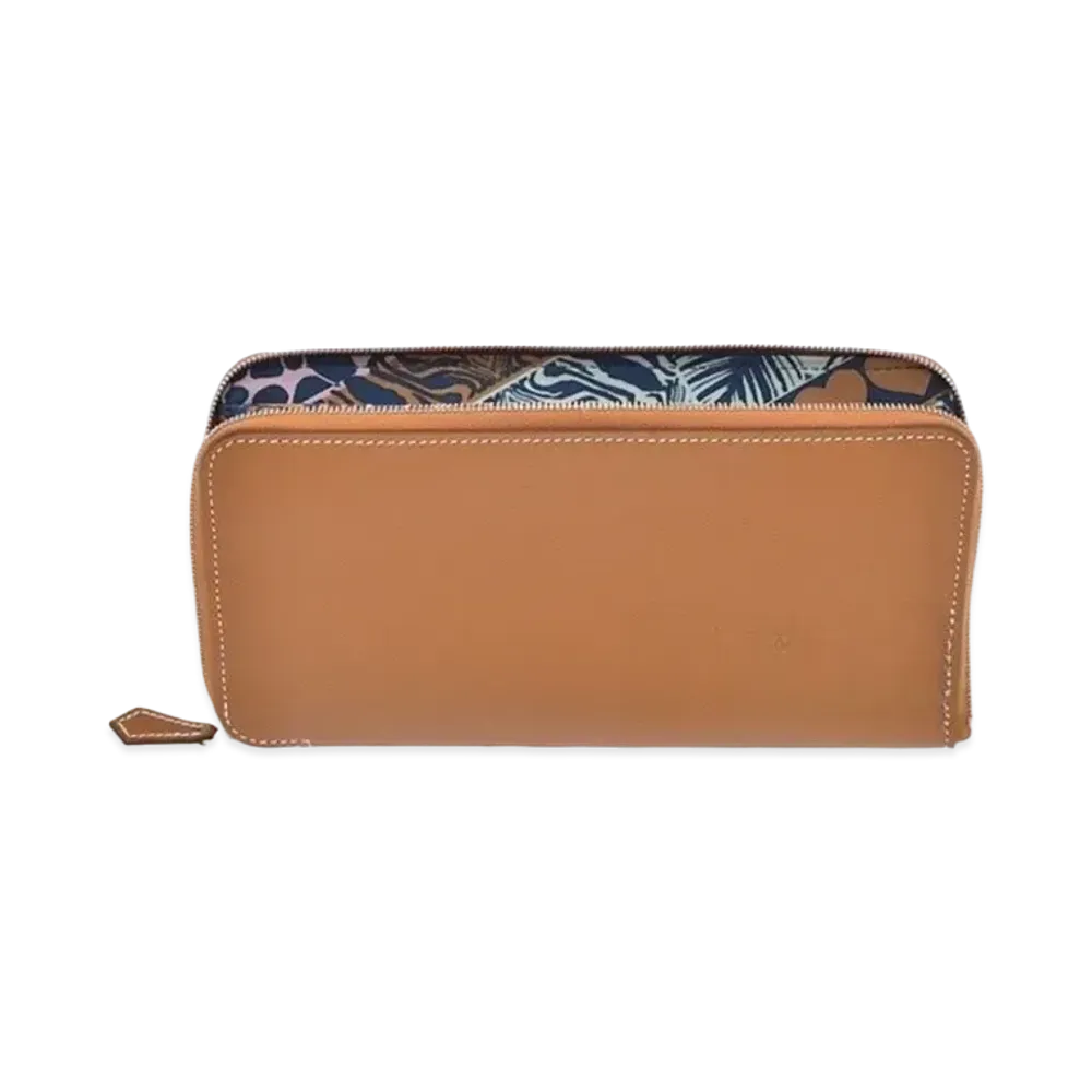 Hermes Azap Silk'In Long Evercolor/Silk "Gold/Blue Navy/Silver"