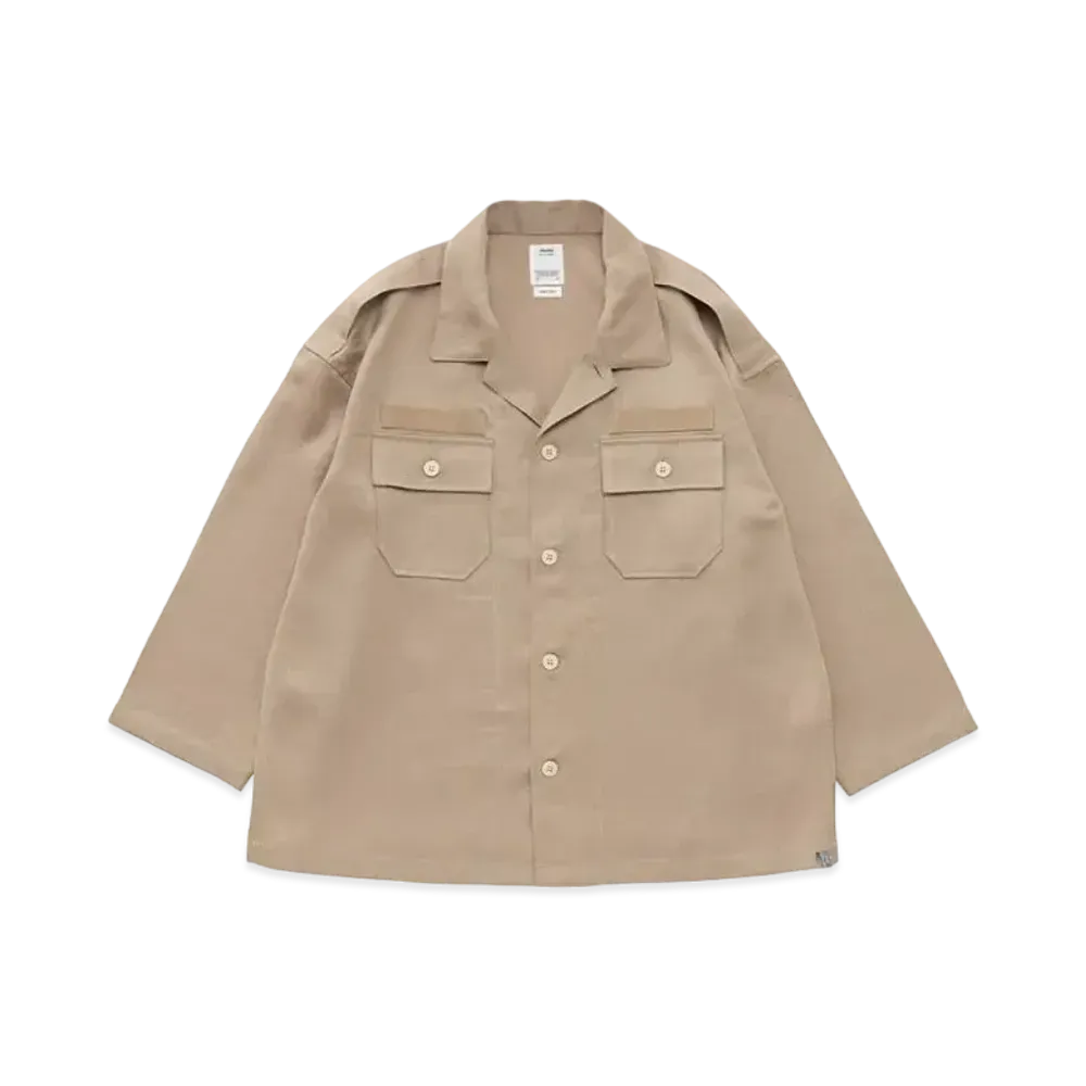visvim Canaan Shirt L/S "Beige"