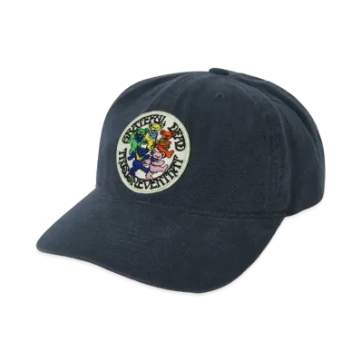 thisisneverthat x Grateful Dead Lightning Patch Oxford Cap "Navy"