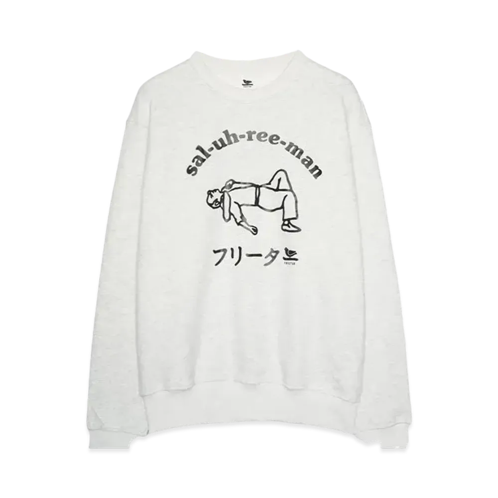FREETER Saluhreeman crewneck "GREY"